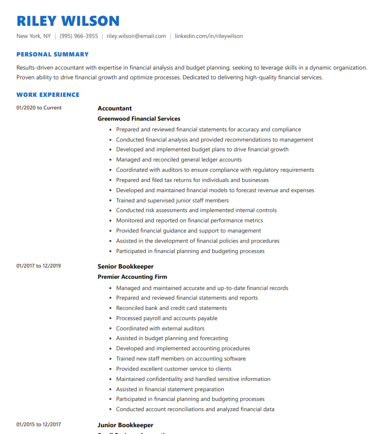 Sleek Clean template preview